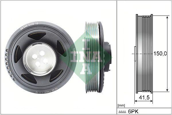 INA 544012910 Crankshaft Pulley BMW F20-F21-F45-F46-F48 B37 — Pulleys & Tensioners