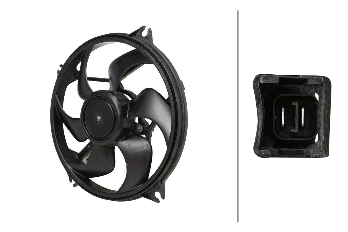 Hella 8EW366420-551 Fan Motor Partner II Berlingo III Xsara Picasso 1.6 HDi with A/C) 306W 385mm 1 — Motors, Pumps & Antennas