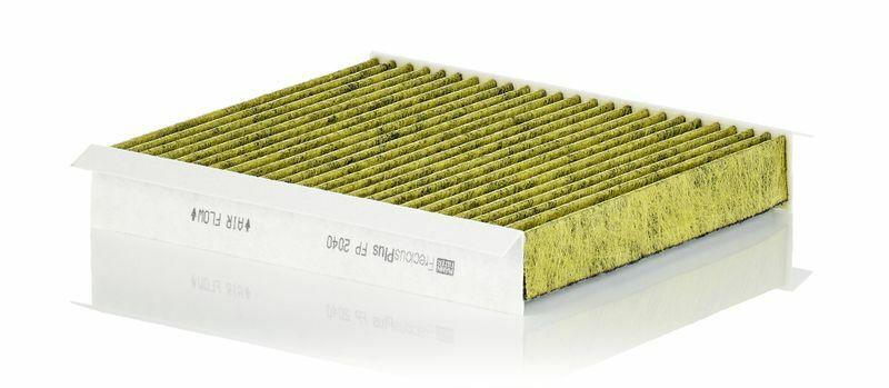 MANN Pollen Filter - Active Carbon Filter for Opel Combo D 1.3 CDTi — Air & Cabin Filters