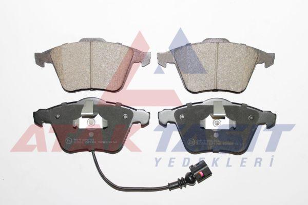 AP 05P1384 Brake Pad Front with Connector Audi Tt (8J3) 2.0 TDI 2006-2013 / (8J3) 2.0 TFSI 2006-2013 / (8J3) 1.8 — Brake Pads