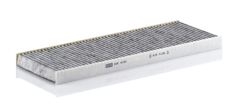 Mann CUK4151 Cabin Air Filter with Carbon (Opel Vectra B 1.6I-16I 16V-1.8I 16V-2.0-2.0I 16V-2.5I V6-2.6 — Air & Cabin Filters