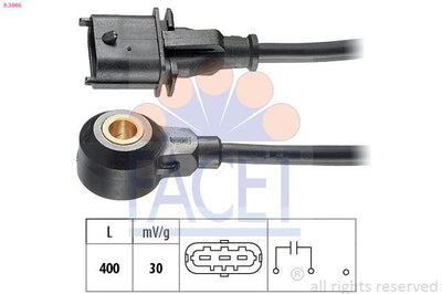 Facet 9.3066 Knock Sensor Vectra C Zafira A Meriva A Astra G Z18xe