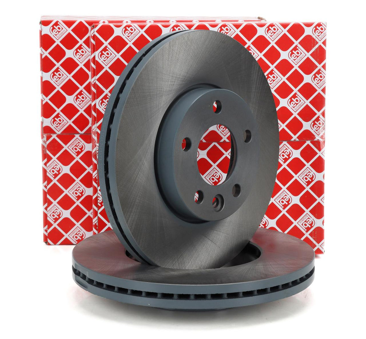 Febi Bilstein 32074 Front Brake Disc Set Mini Cooper One R56 Set — Brake Rotors & Drums