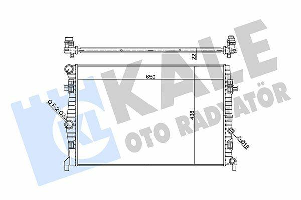 KALE Radiator - Compatible with Golf VII, Octavia and 2 more models — Radiators & Fans