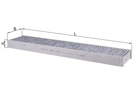 Mahle LAK242 Cabin Air Filter Mondeo Bm 00-07 — Air & Cabin Filters