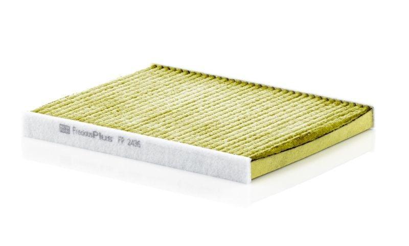 MANN FP2436 Cabin Filter - Active Carbon & Anti-Bacterial — Air & Cabin Filters