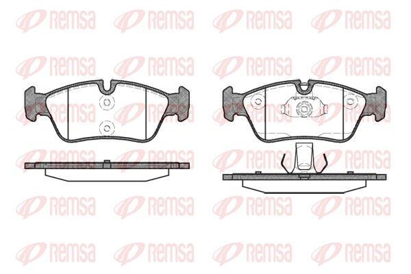 REMSA 0384.40 Brake Disc 3 Series E36 Compact Coupe Touring 0 — Brake Rotors & Drums