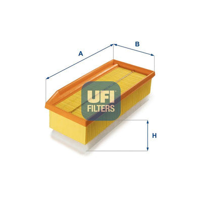 Ufi 30.A16.00 Air Filter Dacia Duster Dokker Lodgy 1.6 10- Clio IV 1.5 dCi K9k