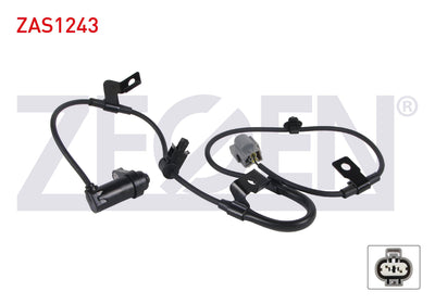 Zegen ZAS1243 ABS Sensor Rear Left Mitsubishi L200 Triton 2005-2015 (Passive) — Brake Sensors & ABS