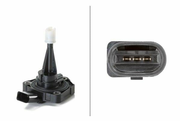 HELLA Motor Oil Level Sensor - Compatible with Audi A4 A5 A6 A7 A8 Q7 — Vehicle Sensors & Switches