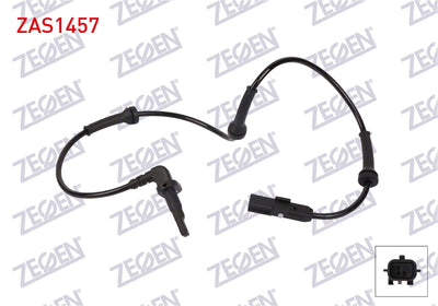 Zegen ZAS1457 ABS Sensor Front Left-Right BMW 5 Series (G30) 17-/ 7 Series (G11) 15 — Brake Sensors & ABS