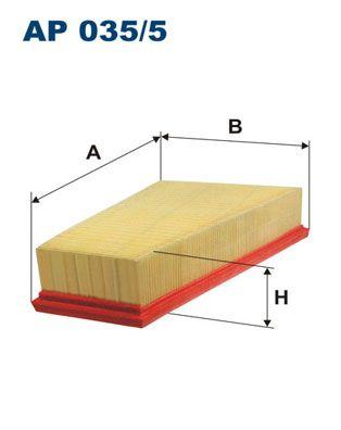 Filtron AP035-5 Air Filter Mercedes A/B Series W117/W156/W176/W246 M270 — Air & Cabin Filters