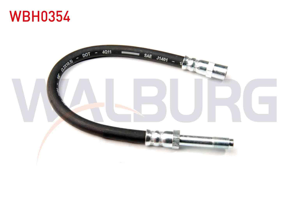 WALBURG WBH0354 Brake Hose Rear Left-Right 270mm BMW 5 Series (E39) 1995-2003 — Brake Hydraulics