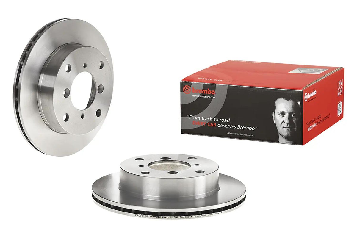 Brembo 09.5857.14 Brake Disc Front Standard Subaru — Brake Rotors & Drums