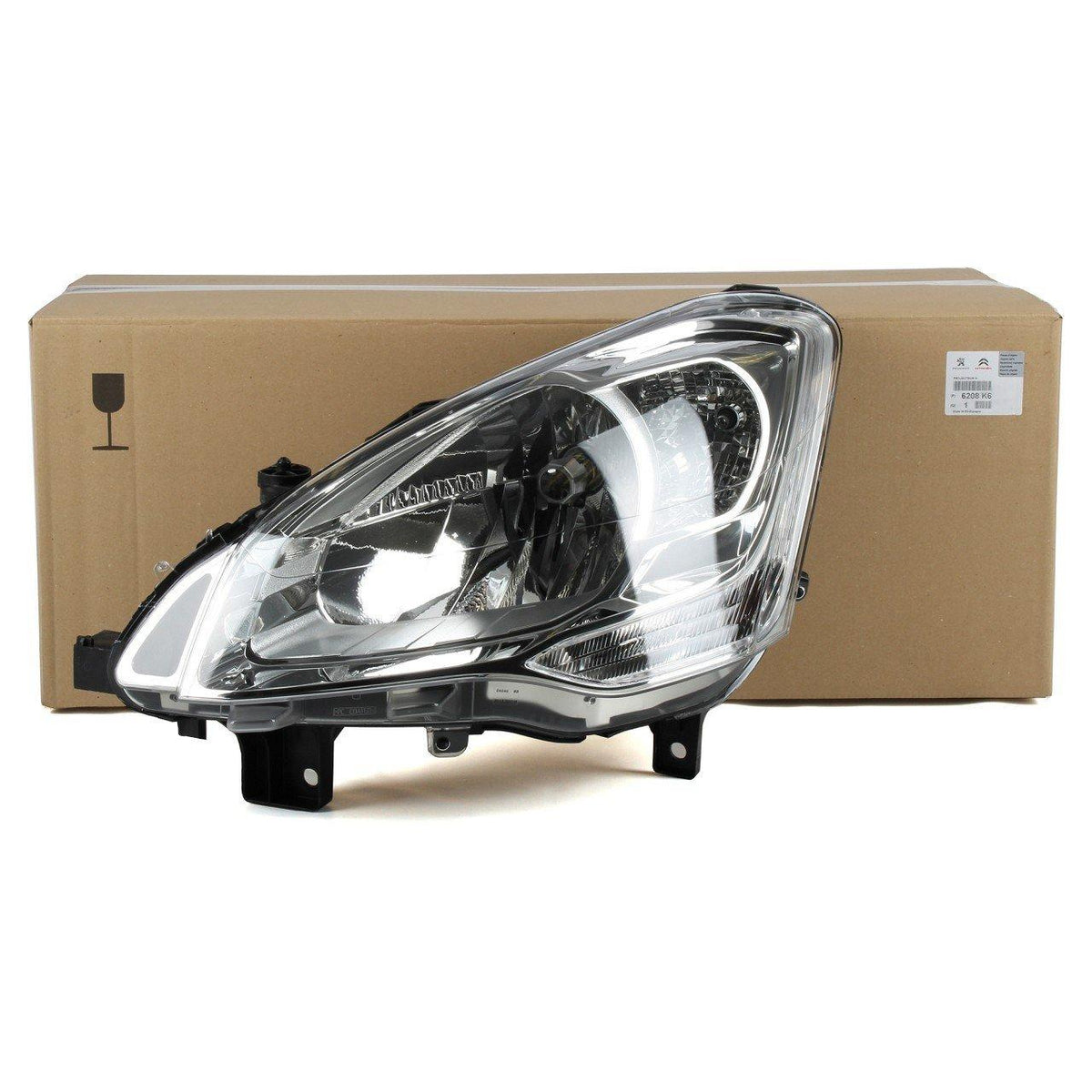 PSA 6208.K6 Left Front Headlight Citroen Berlingo 2009-2012 — Headlights