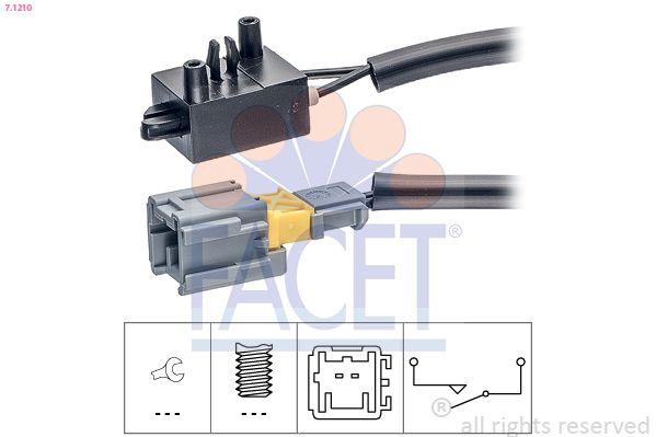 Facet 7.1210 Brake Light Switch Peugeot Berlingo C2 C3 C4 C5 207 307 308 407 508 Partner 1.6 HDi 08-