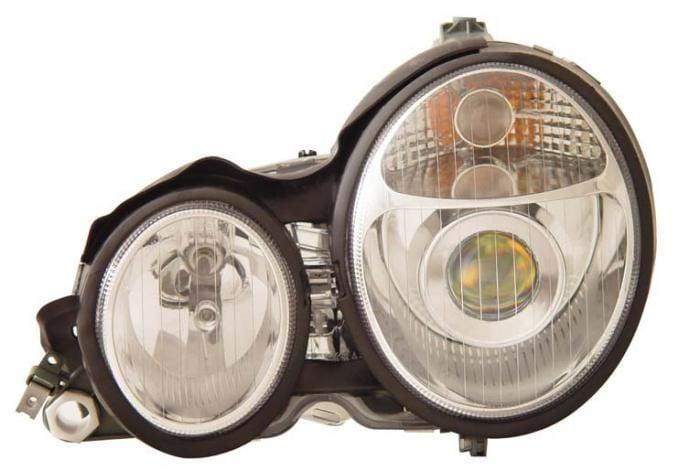 DEPO Mercedes E-Class W210 Left Headlight - Xenon Compatible for 2000-2002 Models — Headlights