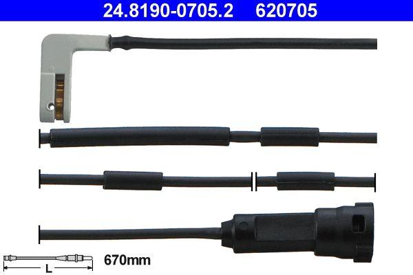 ATE 24.8190-0705.2 Brake Pad Wear Sensor — Brake Sensors & ABS
