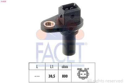 Facet 9.0028 Crankshaft Shaft Konum Sensor VW Golf IV/Bora/T4/Passat Otom. 4 Vit — Pistons & Rotating