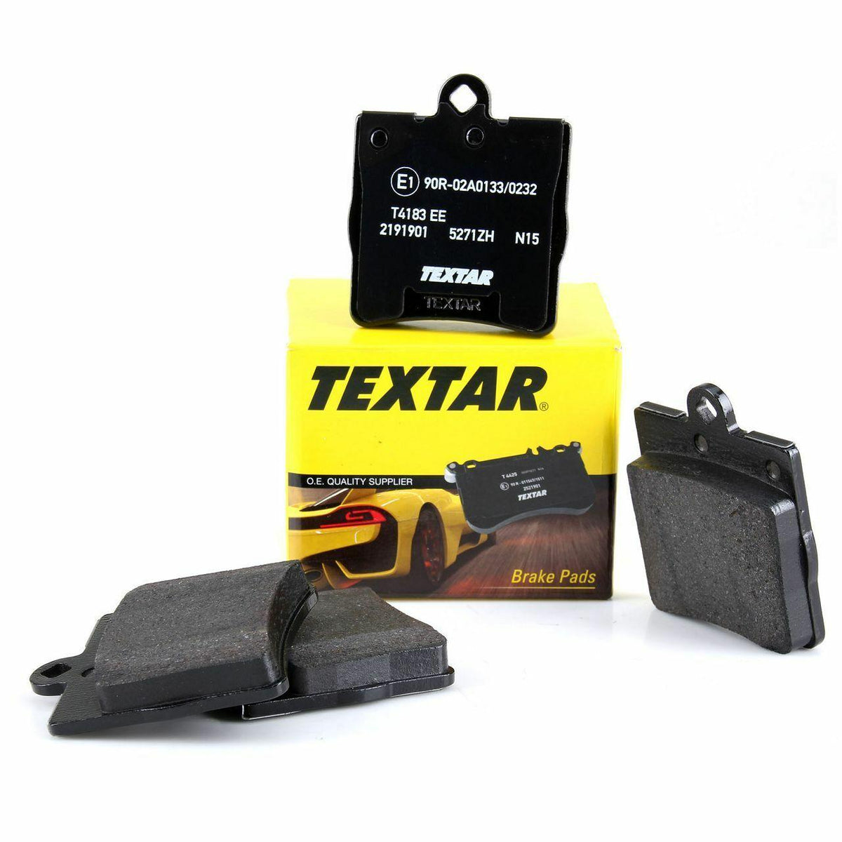 Textar Rear Brake Pad Set - Compatible with Mercedes W210 E200 — Brake Pads