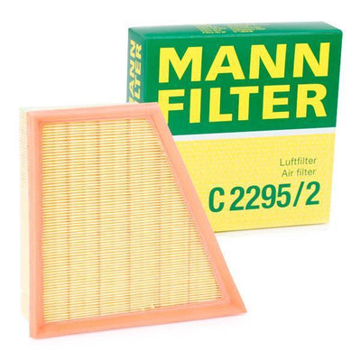 Mann C2295-2 Air Filter VW Polo Ibiza Fabia 1.2 01-15 — Air & Cabin Filters