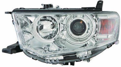 Depo 214-1197R-LD-EM Front Headlight Right-(Mitsubishi: L200 10-Pajero Sport 09 -) White Turn Sig — Tail, Signal & Reflectors