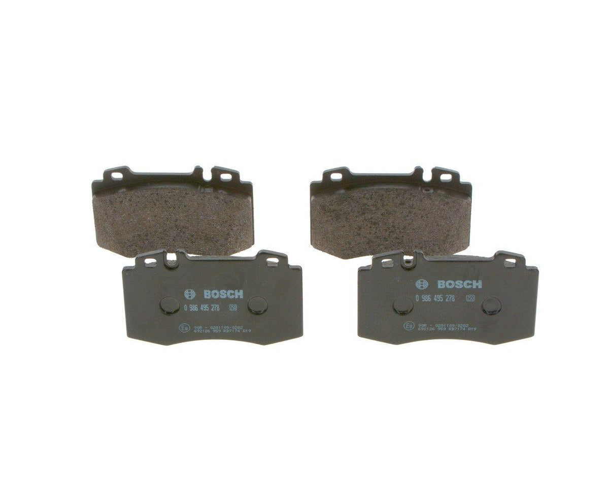 Bosch 0986495278 Brake Pad Front Cl203 02-08 W220 98-05 C215 99-06 W221 05-13 W163 98-05 R129 98-01 — Brake Pads