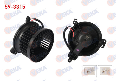 Veka 59-3315 Heater Motor Peugeot Partner 1996-/ Citroen Berlingo 1996 — Heater & Blower