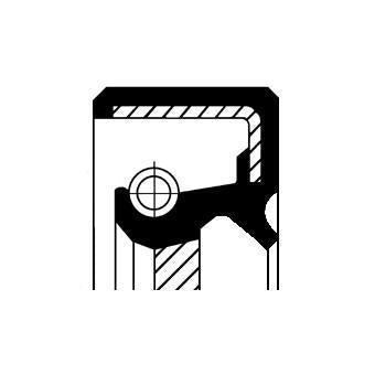 Corteco 82037171 Oil Seal, Crankshaft Shaft