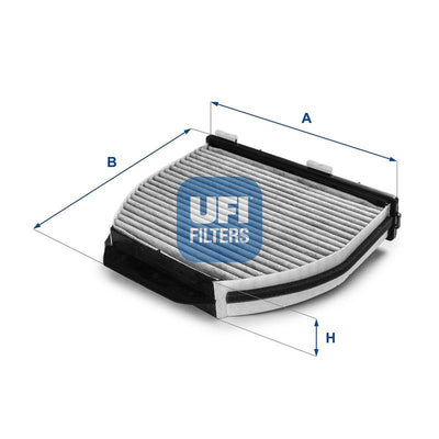 Ufi 54.163.00 Cabin Air Filter 07-C-Series (C180-C200) + Ca W204-212 — Air & Cabin Filters