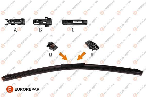 Eurorepar 1635455080 Psa / Erp Wiper Blade Front Cor D 95516013 — Wipers