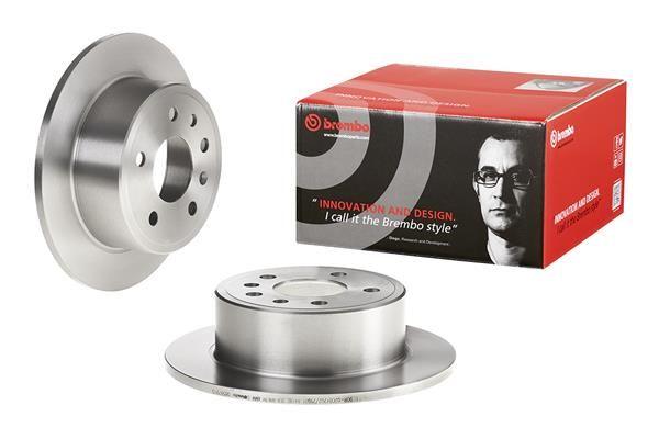 Brembo 08.5879.10 Brake Disc Rear Standard Opel — Brake Rotors & Drums