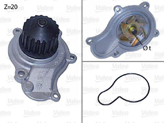 Valeo 506605 Water Pump Chrysler Voyager — Water Pump & Thermostat