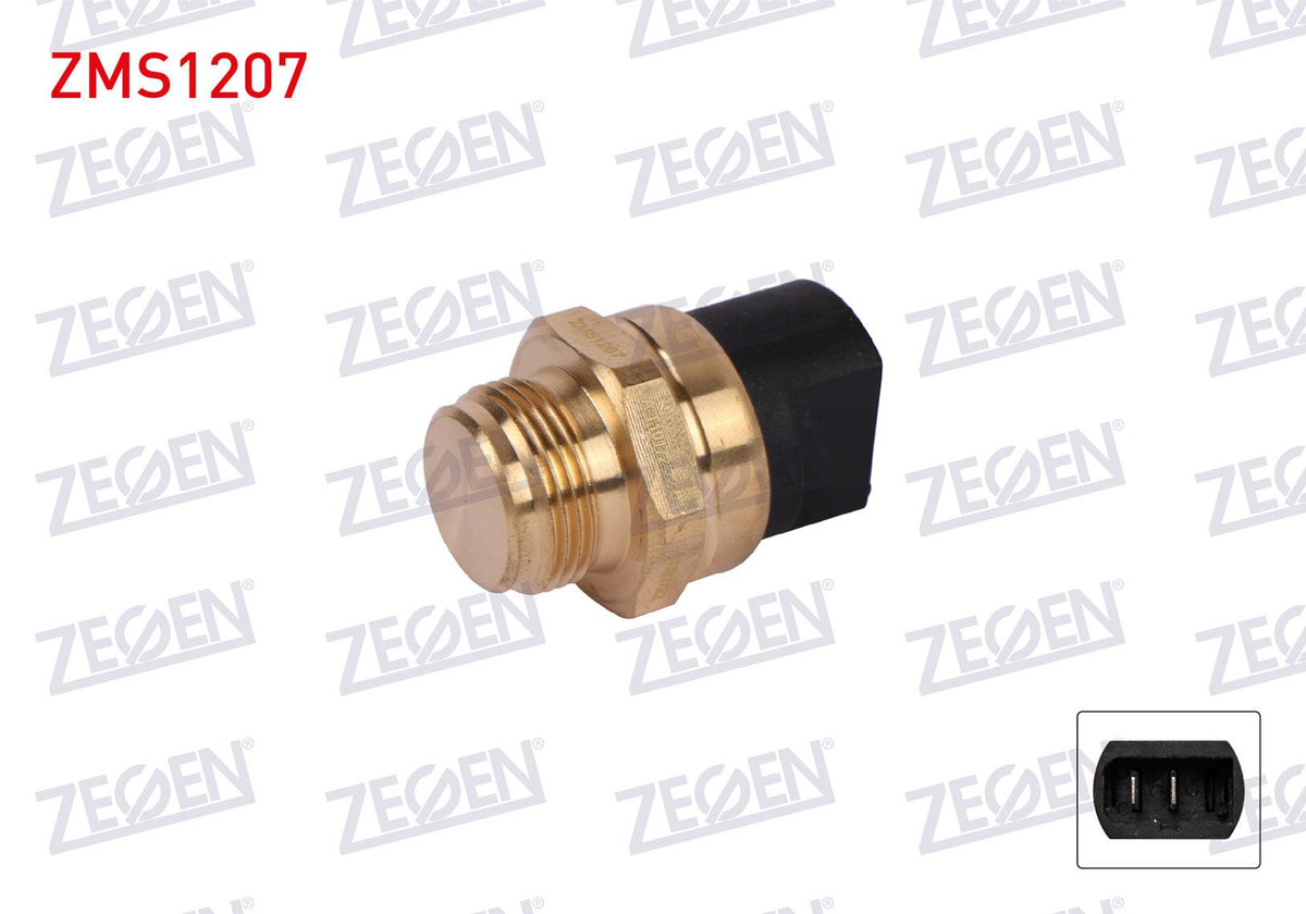 Zegen ZMS1207 Fan Switch (95-85 C) Volkswagen Golf III 1.6 1994-1999 / Seat Ibiza II 1993-2002 / Skoda Felicia 1995-1998