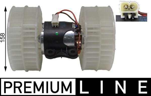 Mahle AB40000P Heater Motor Mercedes W639 Viano Vito 03- 04- — Heater & Blower