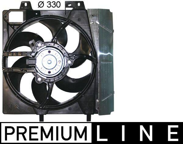 Mahle CFF272000P Fan Motor (520X540) Citroen C3 Peugeot 207 (Eno:8Ew351043551)