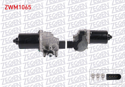 Zegen ZWM1065 Wiper Motor Front 12V Volkswagen Bora 2000-2005 / Golf IV 2000-2005