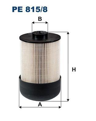 Filtron PE815-8 Diesel Filter Master III Traffic III Navara 2.3 dCi Movano B Vito W447 — Fuel Delivery