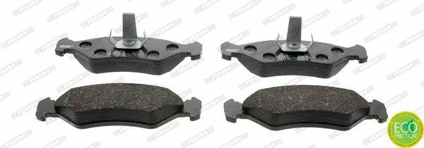 FERODO FDB1082 Front Brake Pads - Compatible with Ford Fiesta (89-02), Ford Ka (96-08), Mazda 121 III (96-03)