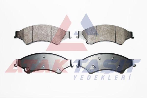 AP 05P1768 Brake Pad Front with Wear Indicator Ford Ranger (Tke) 2.2 TDCi 4X4 2011-/ Ranger (Tke) 2.5 TDCi 4X4 2011-/ Ranger 3.0 TDCi 4X4 2011-/ Mazda Bt-50 2.5 Cd 4X4 2006