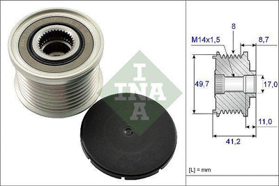 INA 535014110 Alternator Tensioner Bearing Cheroke 2,7 Crd 3,1 TD 3,0 Crd