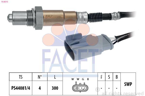 Facet 10.8215 Oxygen Sensor Ford Ka 1.2 Lancia Ypsilon 1.2 — Oxygen & Air-Fuel
