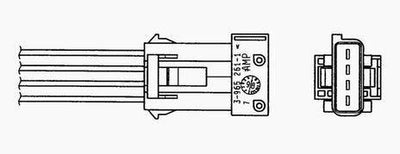 NGK 96375 Oza628-U3 Oxygen Sensor 207-208 308-508-3008 Partner Tepee C3 C4 C5 Berlingo Mini Cooper One 44 — Oxygen & Air-Fuel