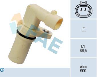 FAE 79194 Crankshaft Speed Sensor Opel Astra H/Vectra C/Zafira B 1.9 CDTi Z19DT/DTL