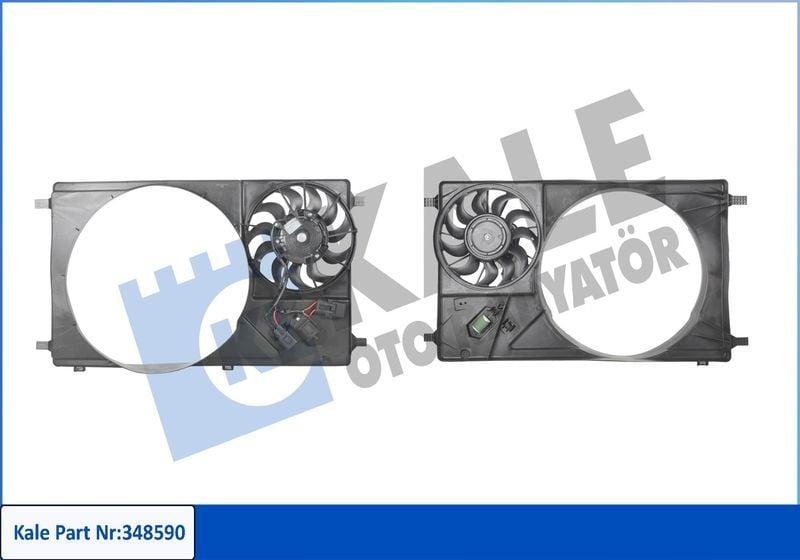 Kale Fan Motor 348590 - Cooling Fan for 14-Transit V363 — Radiators & Fans