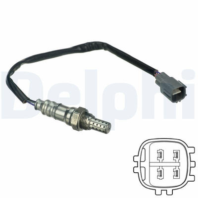 Delphi ES20118-12B1 Oxygen Sensor Renault / Toyota, Megane I / Avensis and 7 more models — Oxygen & Air-Fuel