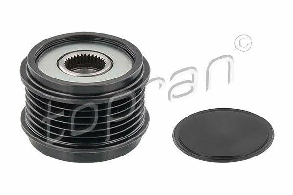 TOPRAN Alternator Pulley - Vehicle Compatibility for VW Amarok, Audi A4, Seat Exeo — Starting & Charging