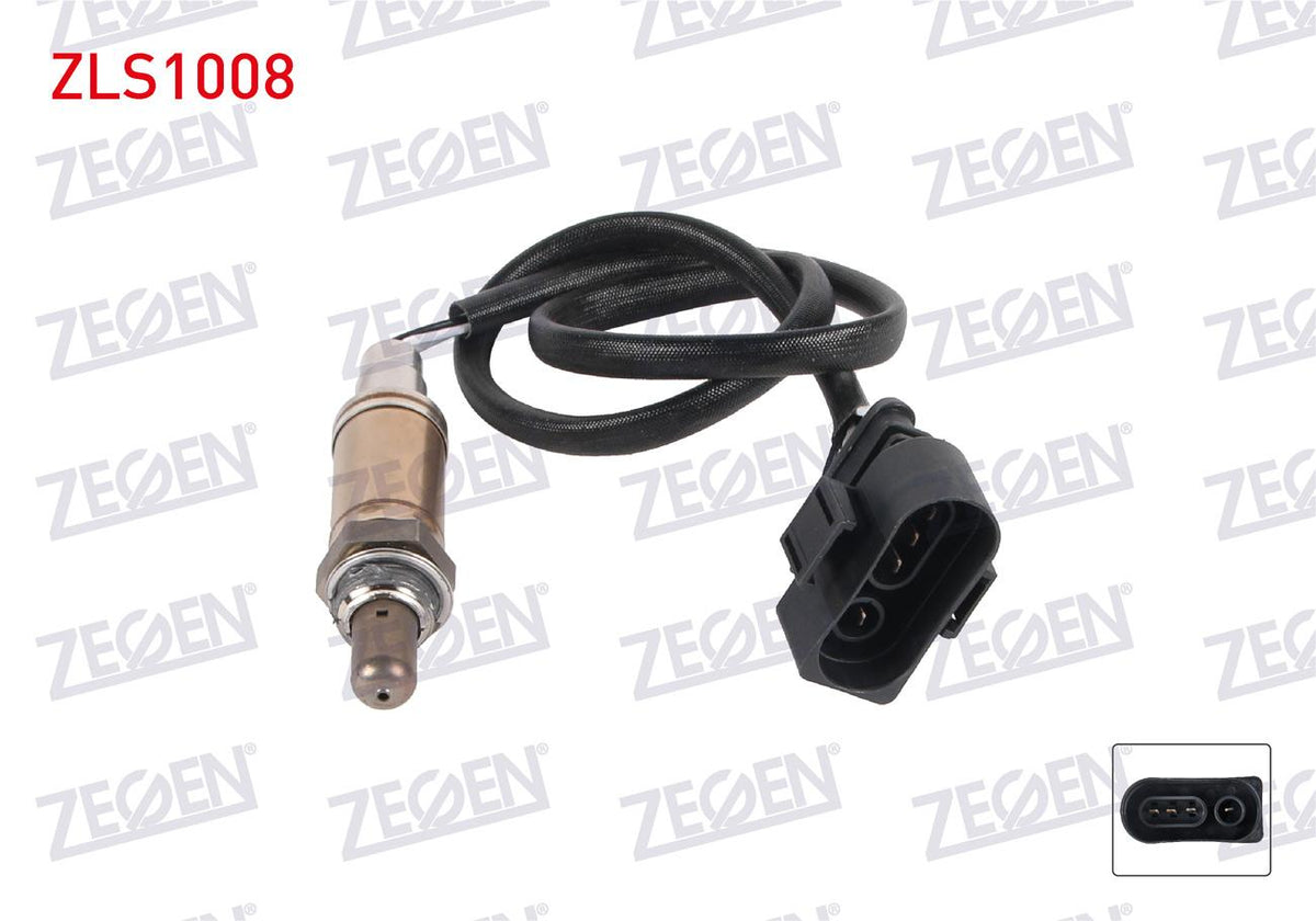 Zegen ZLS1008 Lambda (Oxygen) Sensor 700 mm Volkswagen Golf III-Passat 2.0 (2E-Aba-Ady-Agg-Akr-Aep) 1988 — Oxygen & Air-Fuel