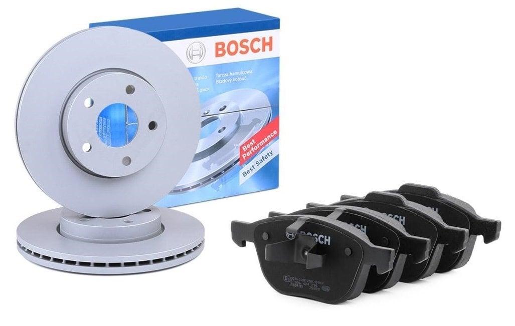 Bosch Ford Fiesta 2008-2012 Brake Disc and Pad Set — Brake Pads