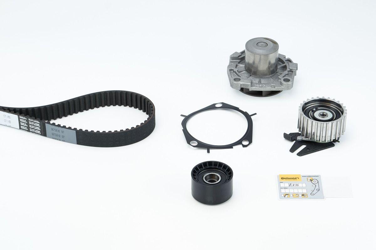 CONTINENTAL CTAM CT1155WP1 with Water Pump Camshaft Tensioner Kit Doblo 10 Bravo II 08 Linea 09 1.6 — Water Pump & Thermostat